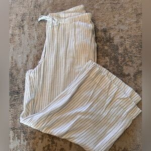 Striped Wide Leg Pants